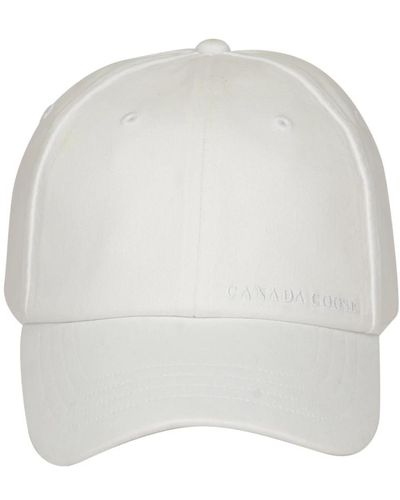 Canada Goose Weißes weekend cap