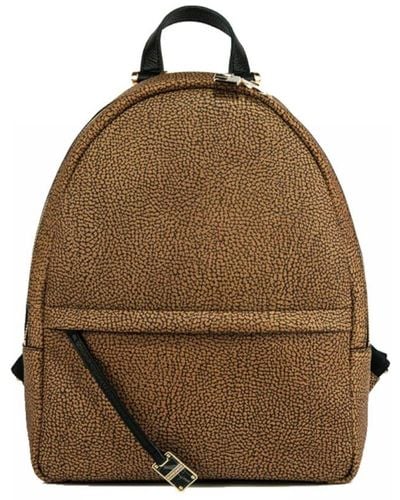 Borbonese Backpacks - Brown