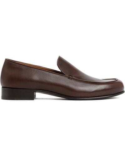 The Row Braune flynn loafers