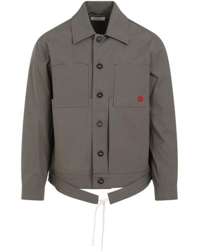 Craig Green Olive circle worker jacket,light jackets - Grau