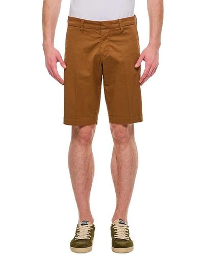 Fay Shorts > casual shorts - Marron
