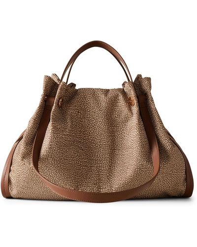 Borbonese Handbags - Marrone