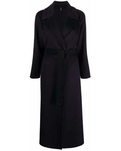 Paltò Belted Coats - Black