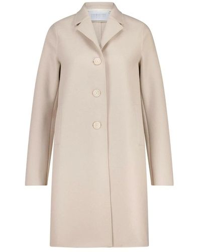 Harris Wharf London Single-breasted coats - Neutro