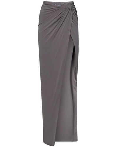 LAQUAN SMITH Maxi Skirts - Grey