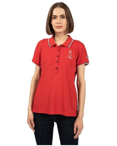 North Sails ; capa; poli t -camiseta - Rojo