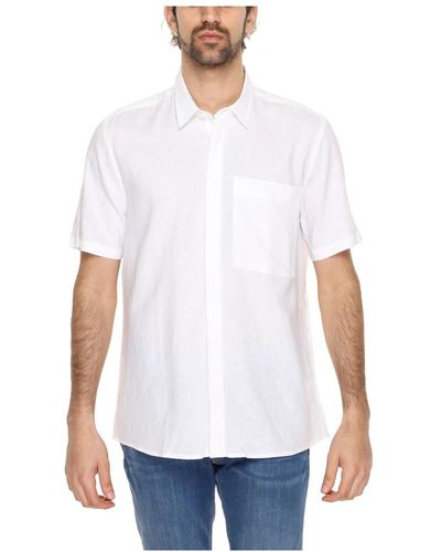 Antony Morato Shirts > short sleeve shirts - Blanc