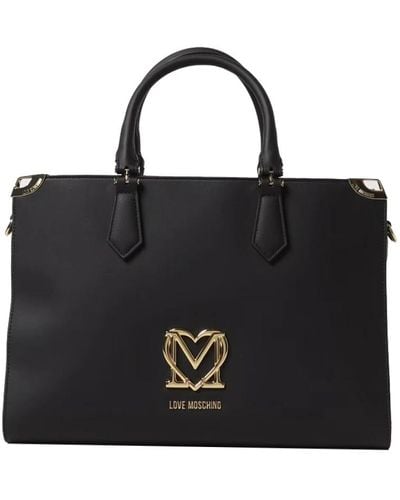 Moschino Schwarze handtasche - elegant und raffiniert