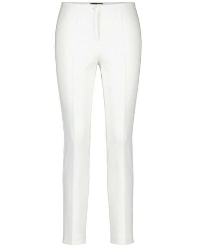Cambio Slim-fit pantaloni - Bianco