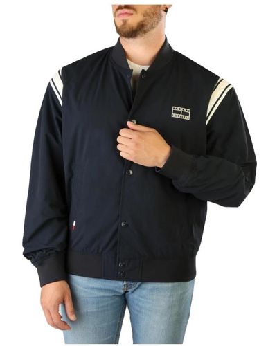Tommy Hilfiger Blue Recycled Polyester Bomber main image 1