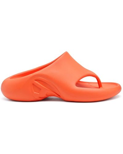 DIESEL Shoes > flip flops & sliders > flip flops - Rouge
