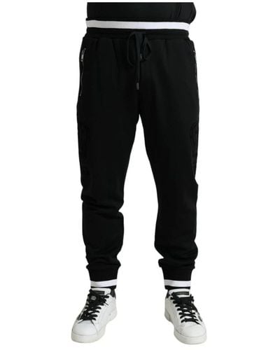 Dolce & Gabbana Trousers > sweatpants - Noir