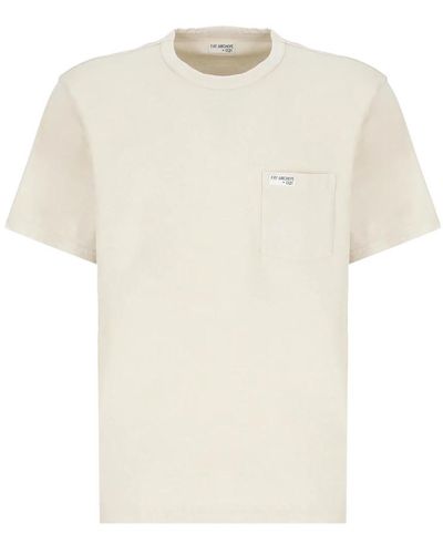 Fay T-Shirts - Natural