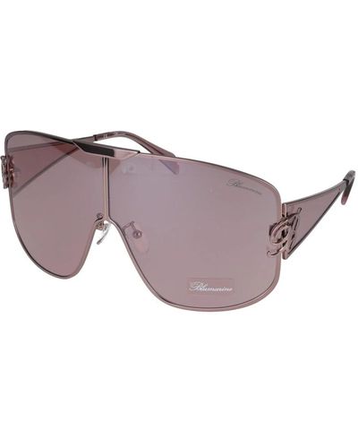 Blumarine Sunglasses,stylische sonnenbrille sbm182 - Lila