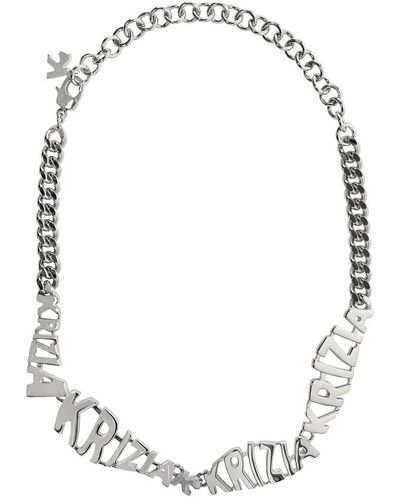 Krizia Necklaces - Metallic