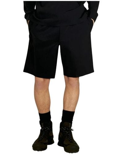 GR10K Laser cut bonded shorts - Schwarz