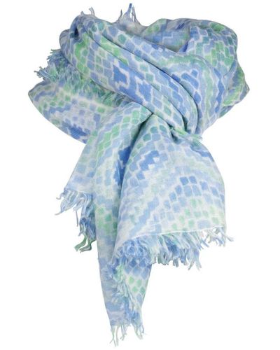 Hemisphere Winter Scarves - Blue