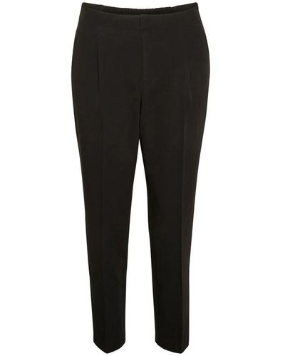 Saint Tropez Slim-Fit Trousers - Black