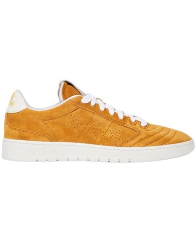 Pantofola D Oro Weiße sneakers wembley stil - Orange