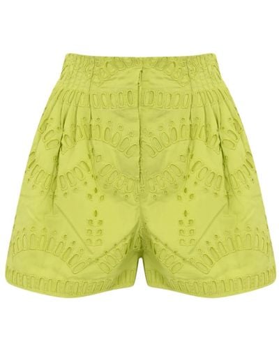 Charo Ruiz Short Shorts - Yellow