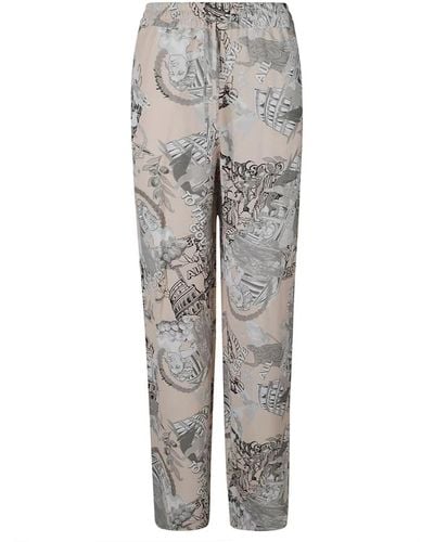 Iceberg Trousers > cropped trousers - Gris