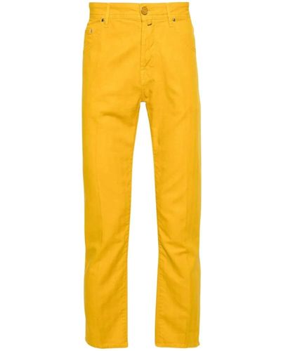 Jacob Cohen Trousers > chinos - Jaune