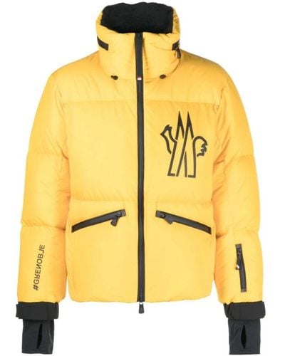 Moncler Down Jackets - Yellow