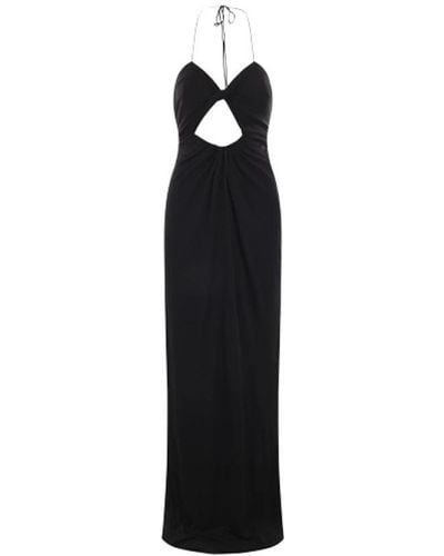 Saint Laurent Maxi Dresses - Black