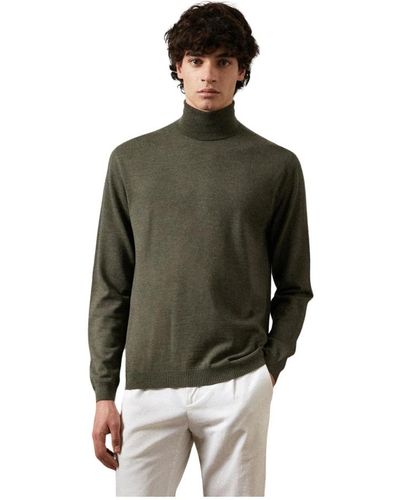 Massimo Alba Knitwear > turtlenecks - Vert