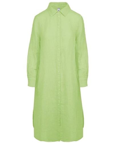Bomboogie Shirt Dresses - Green