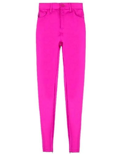 Balenciaga Slim-Fit Trousers - Pink