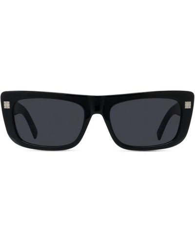 Givenchy Rechteckige sonnenbrille mit schwarzem rahmen