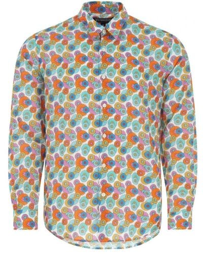 Vilebrequin Camicia di cotone ricamata - Multicolore