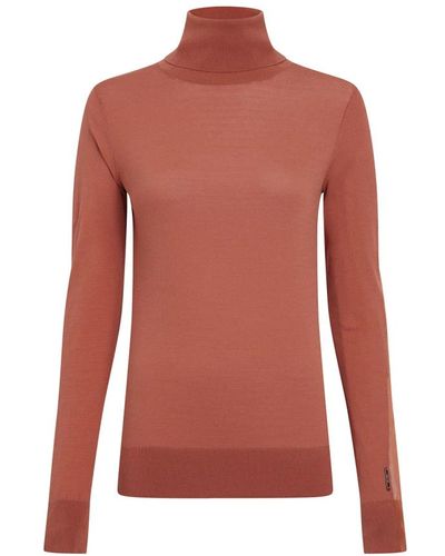 Calvin Klein Sweaters marrones para mujer - Rojo