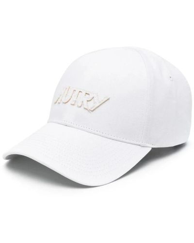 Autry Baseball cap mit besticktem logo - Weiß