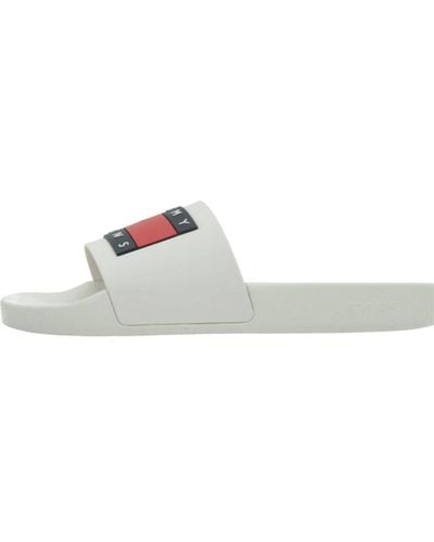 Tommy Hilfiger Sliders - Blanco