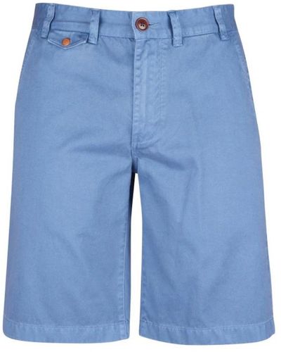Barbour Shorts chino - Bleu
