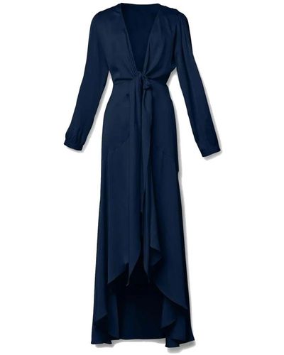 Silk95five Dresses > day dresses > maxi dresses - Bleu