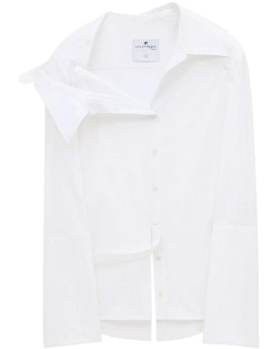 Courreges Blouses & shirts - Weiß