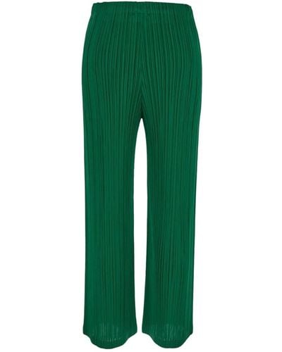 Issey Miyake Wide trousers - Grün