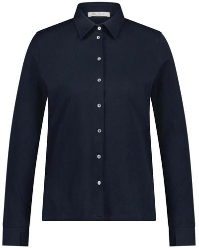 STEFAN BRANDT Bluse ada aus baumwolle - Blau