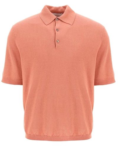 Agnona Tops > polo shirts - Orange