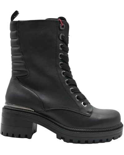 Wrangler Shoes > boots > lace-up boots - Noir