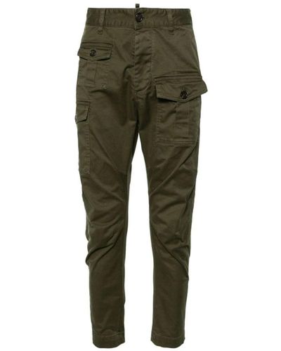 DSquared² Slim-Fit Trousers - Green