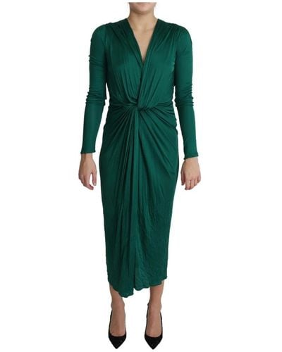 Dolce & Gabbana Midi Dresses - Green