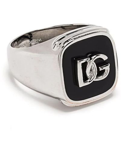 Dolce & Gabbana Accessories > Jewellery > Rings - Grijs