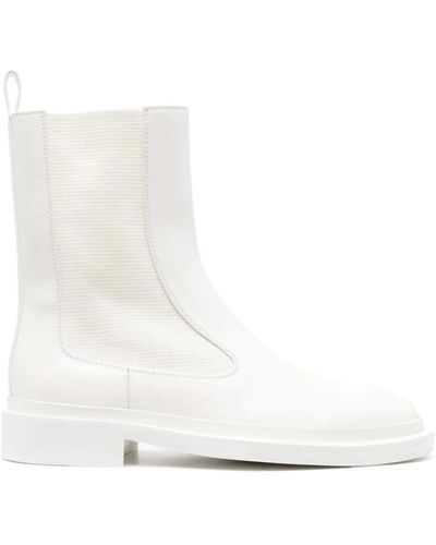 Jil Sander Chelsea Boots - White