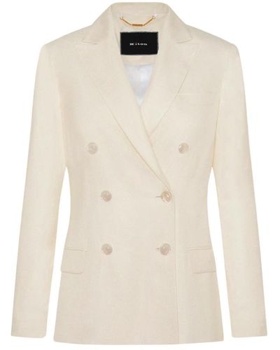 Kiton Jackets > blazers - Blanc