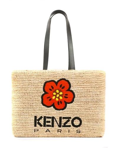 KENZO Tote Bags - Natural