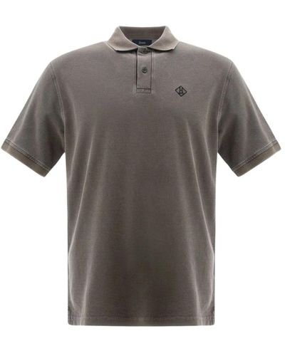 Herno Polo Shirts - Grey